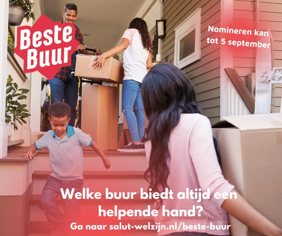 Nieuws artikel ;Verkiezing Beste Buur 2025 in volle gang – geef jouw buur op!